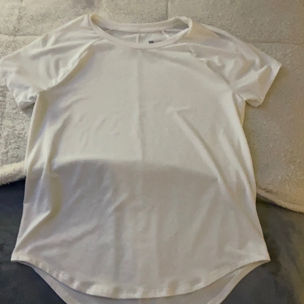 White Workout T-shirt